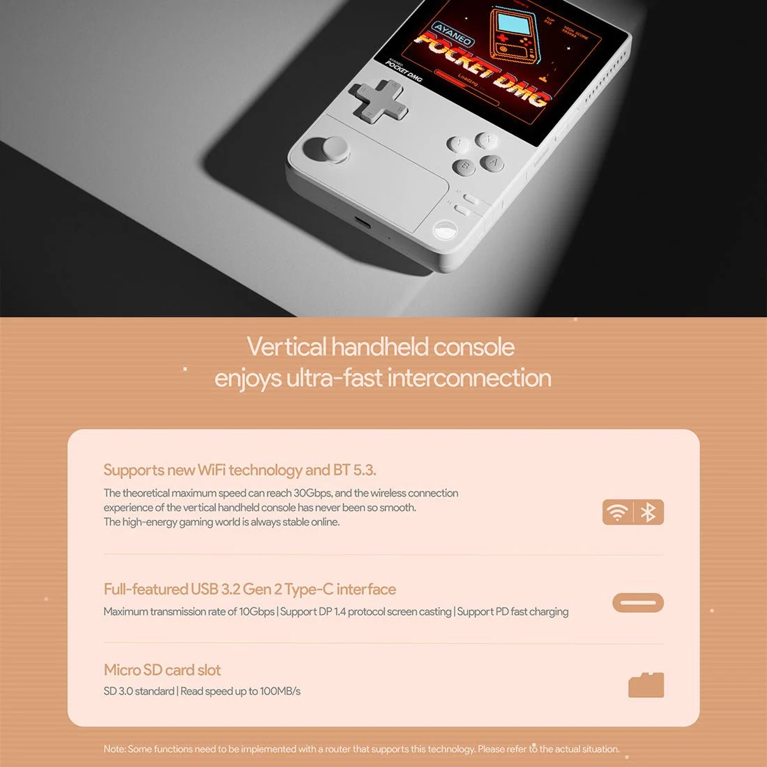 AYANEO Pocket DMG 3.92-Inch Retro Handheld Android Game Console