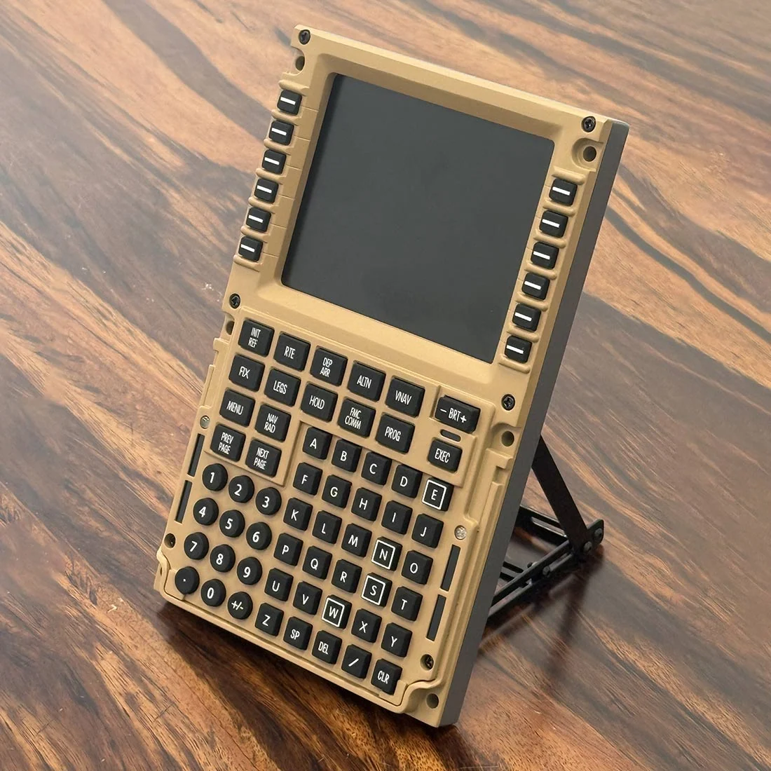 1/1 Scale Metal B777 CDU Home Cockpit Panel Compatible with MSFS 2020/2024, Prepar3D, X-Plane