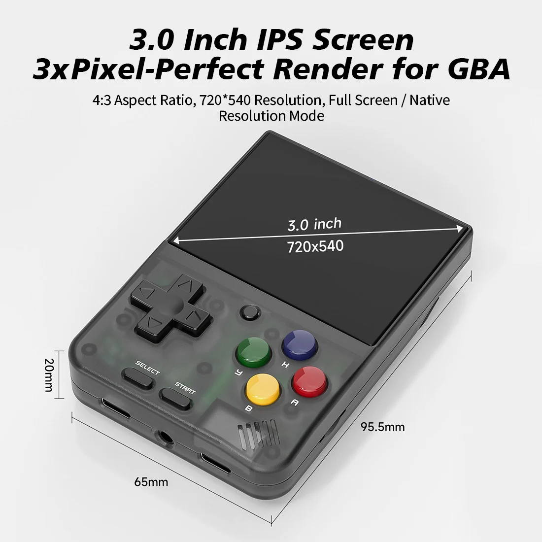 A10MINI 2.8-inch / A10MINI V4 3-Inch Retro Vertical Handheld Console with WiFi Wireless Connectivity