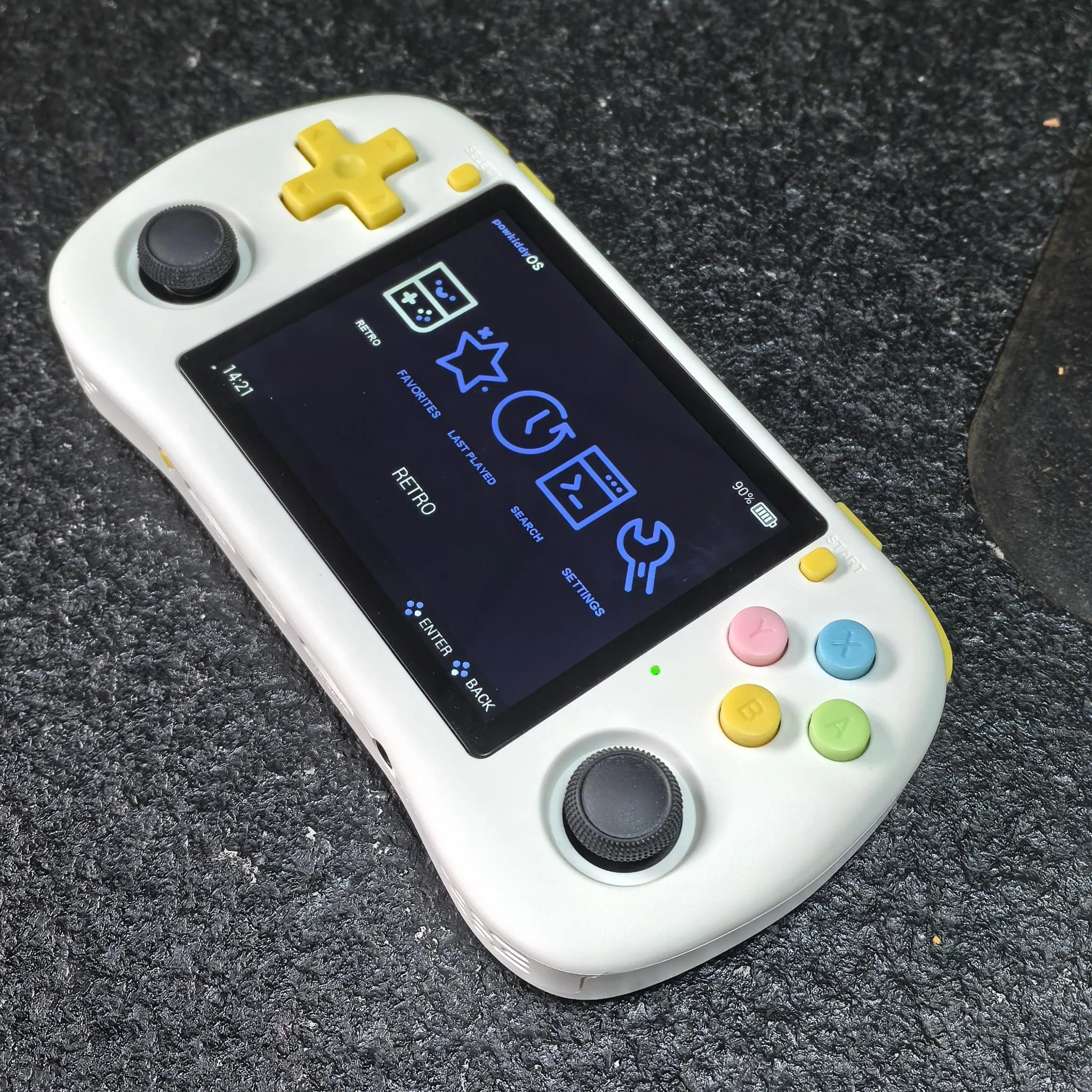 Powkiddy X35H 3.5-Inch IPS 屏幕 横版掌上游戏机