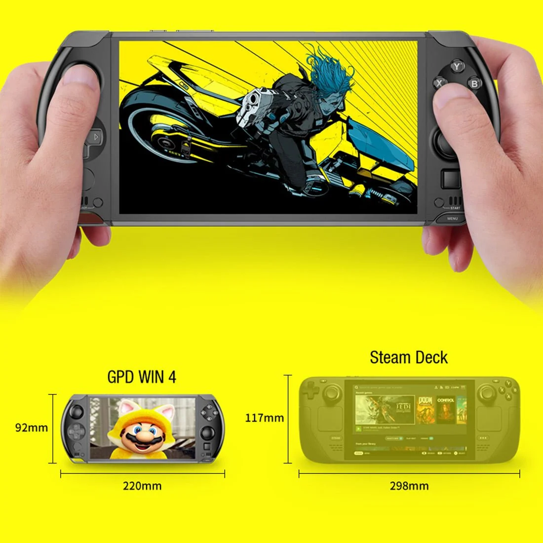 GPD WIN4 2025 8840U 6-Inch Windows 11 Handheld Game Console