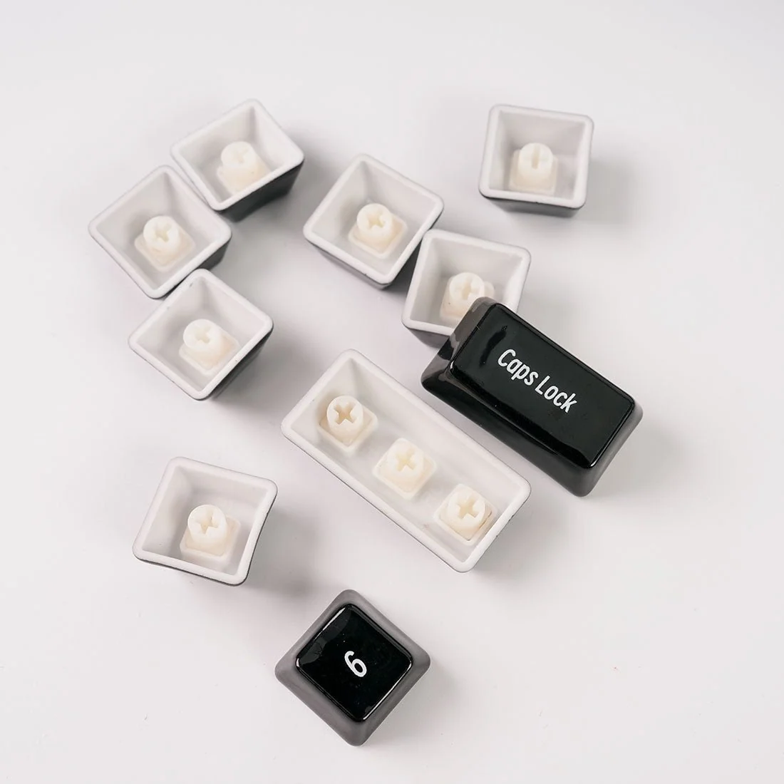 Ceramic Keycaps, 87/114 Key OEM Profile Keycap Set
