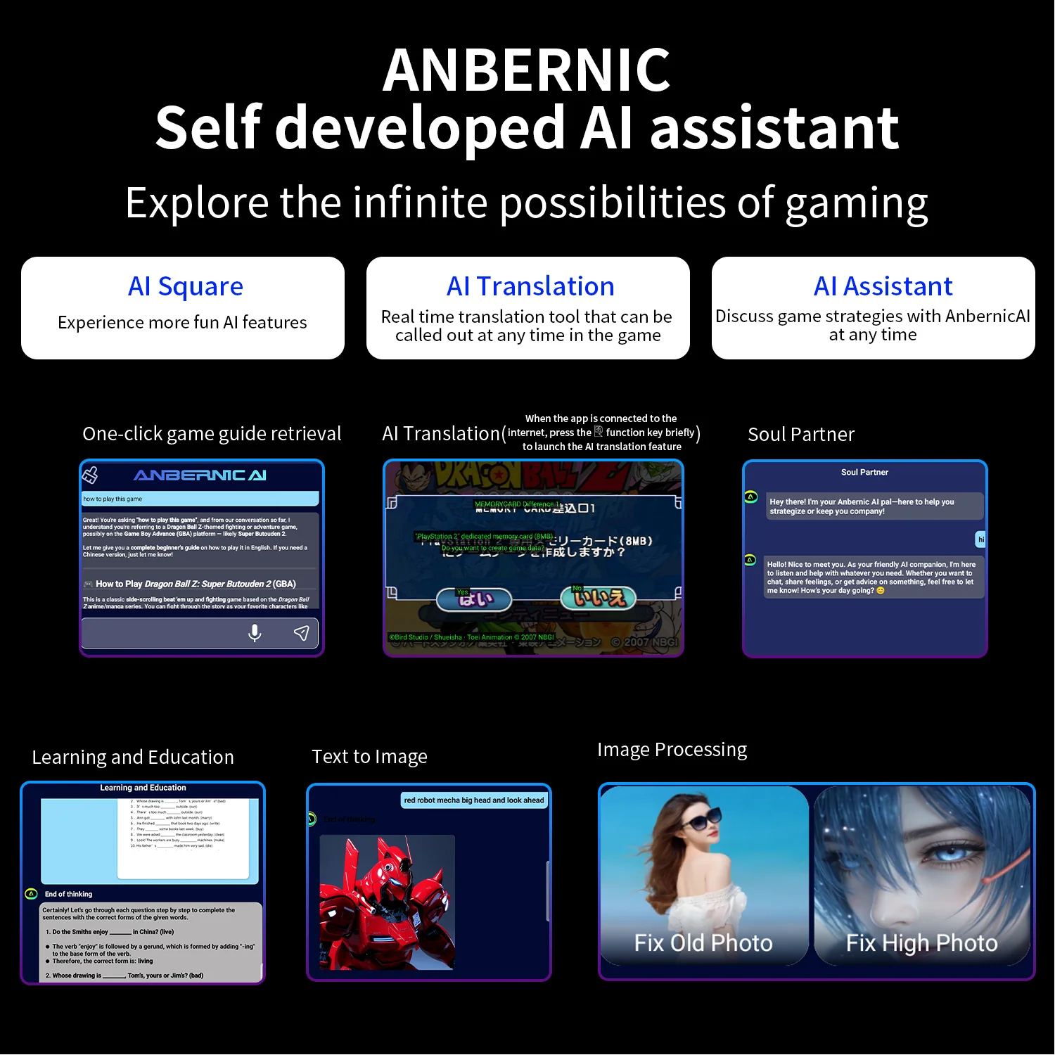 Anbernic RG476H Android Retro Handheld Game Console