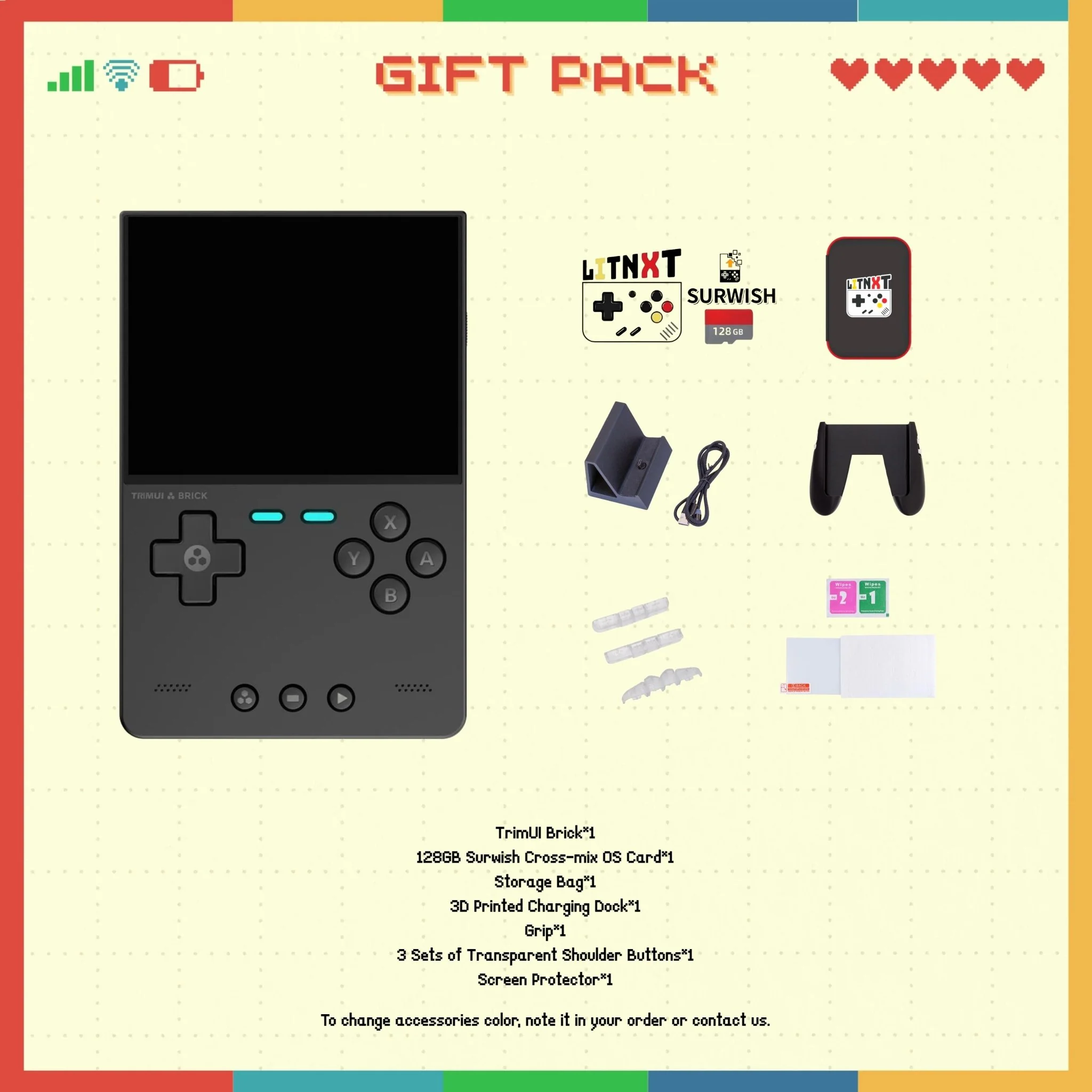 TRIMUI BRICK 3.2-inch Retro Handheld Game Console