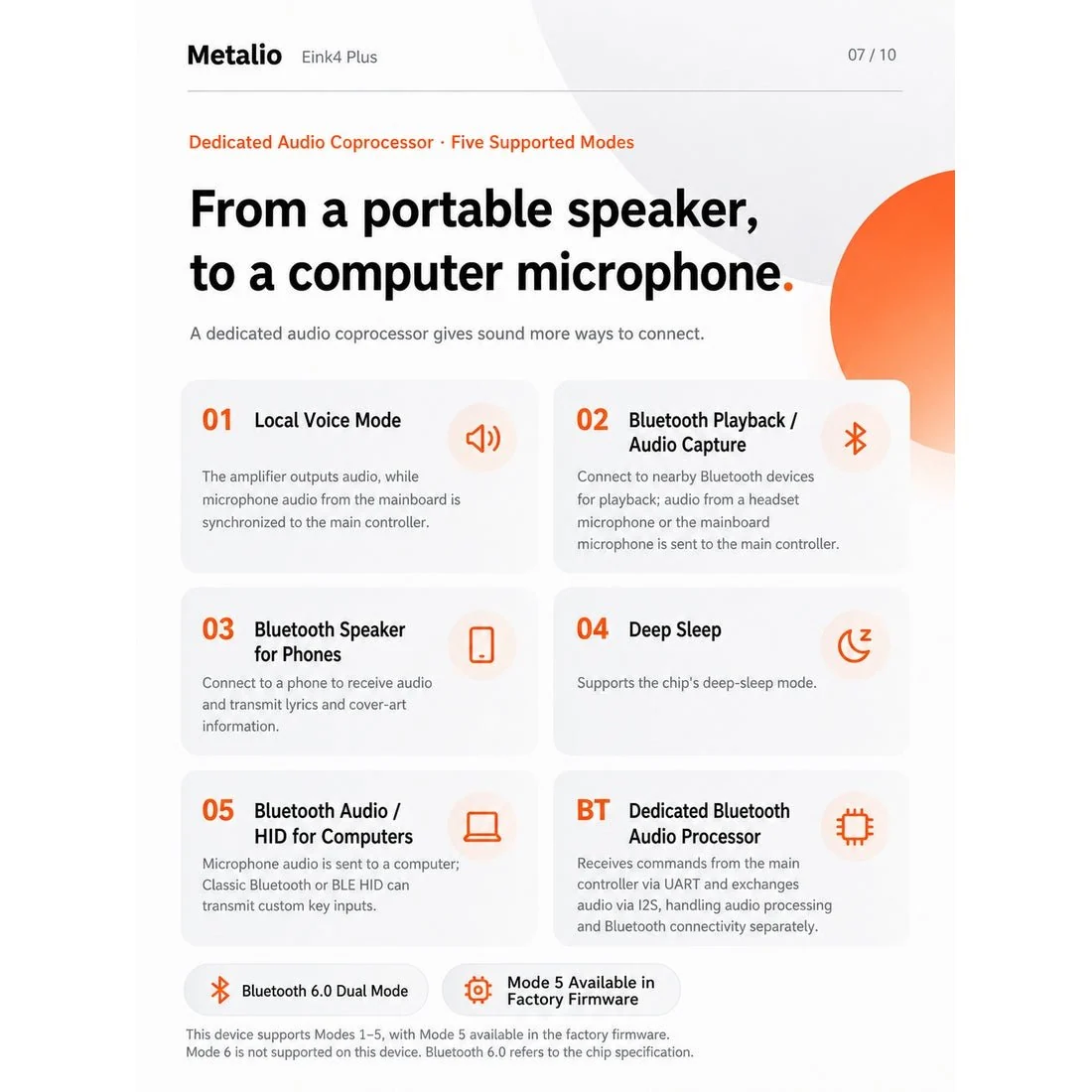 Metalio E-INK4 AI 电子阅读器，电子墨水触屏