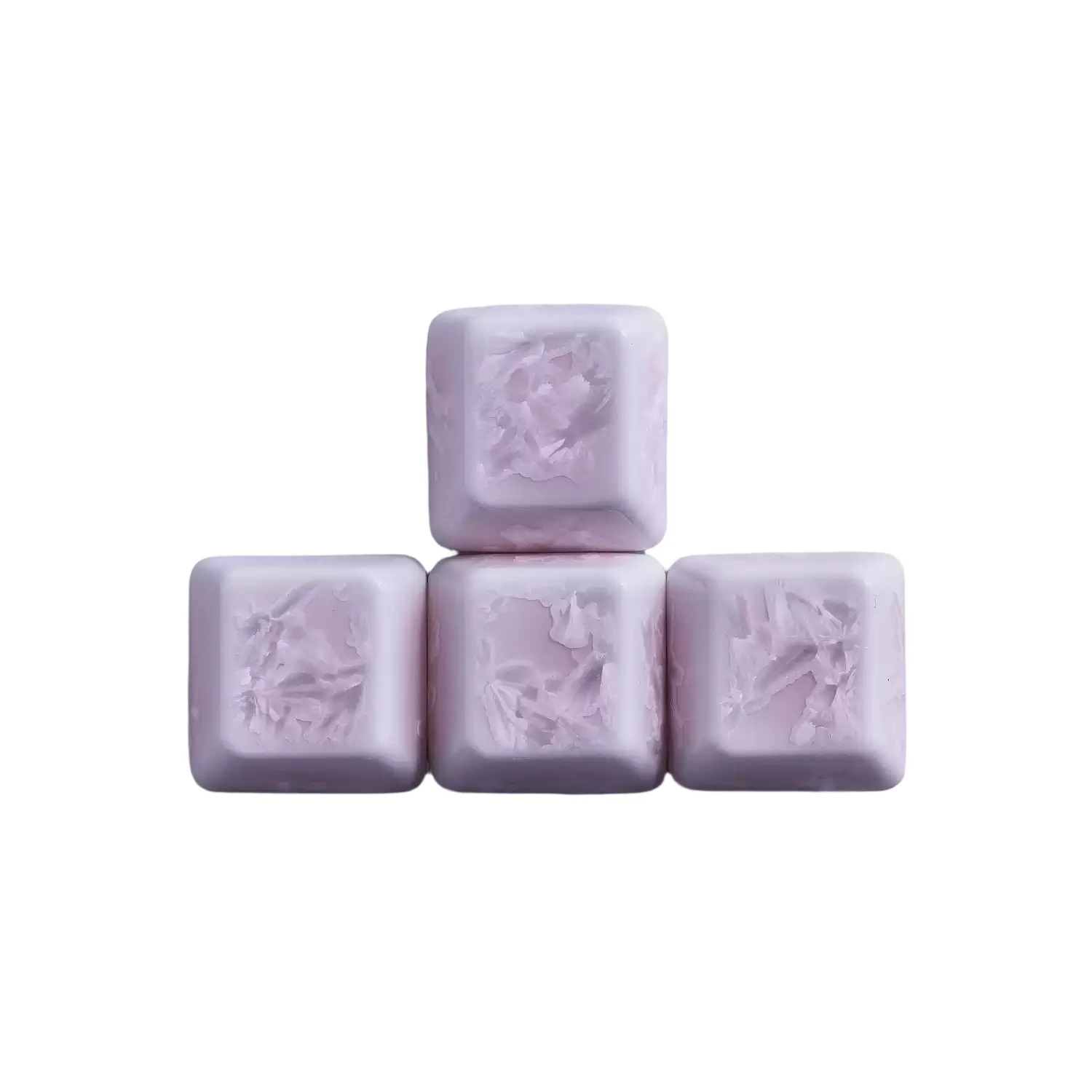 Ceramic WASD Ice Crystal Crack Keycap Set