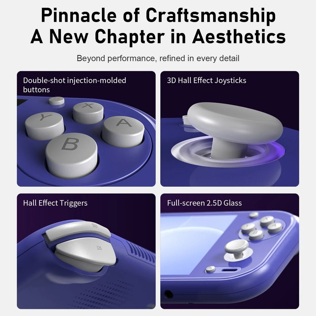 RG55G1 5.5-inch Screen Android Handheld Console with G1 GEN2 Processor