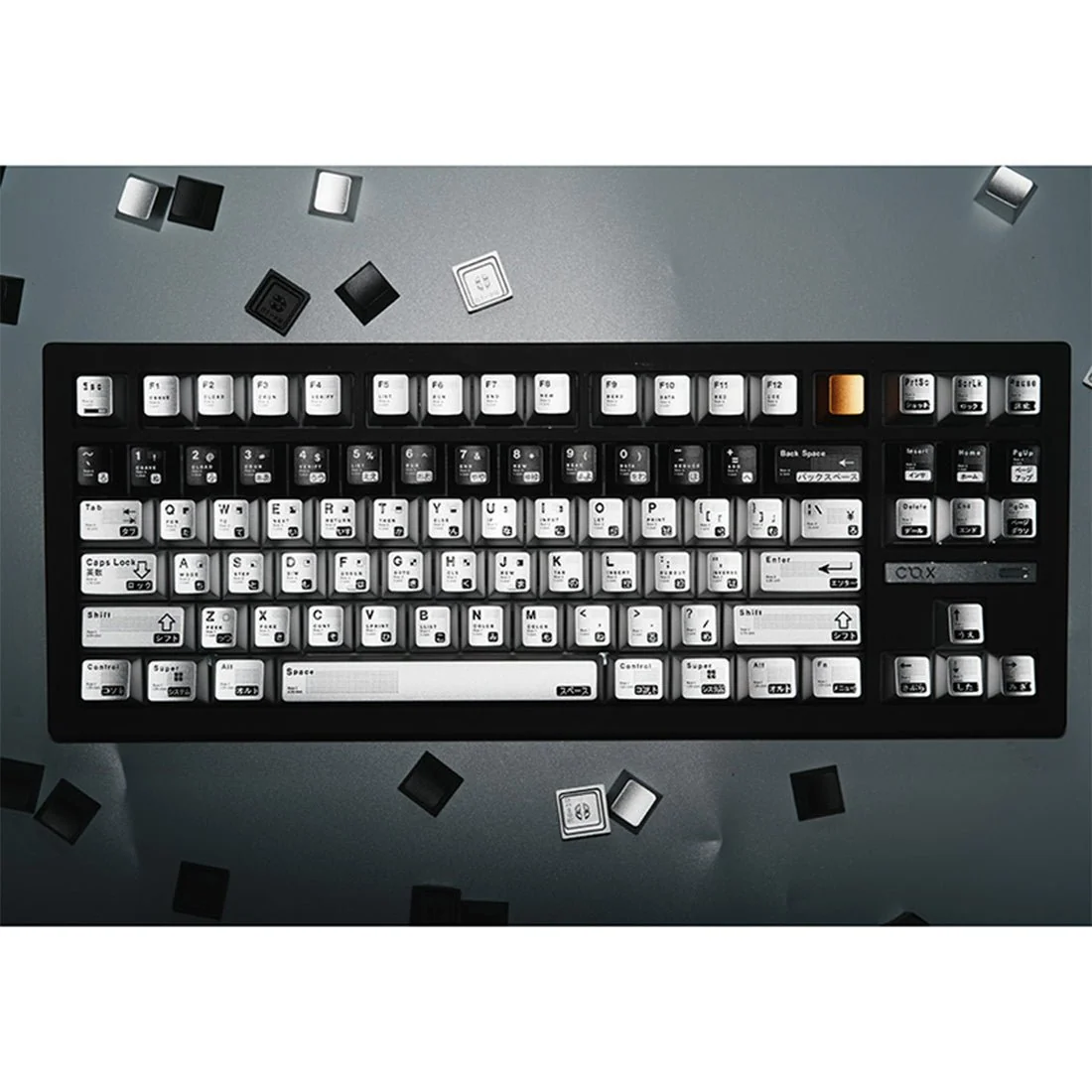 Original-Profile Parametric Aluminum Alloy Keycaps for Wooting ROG Azoth
