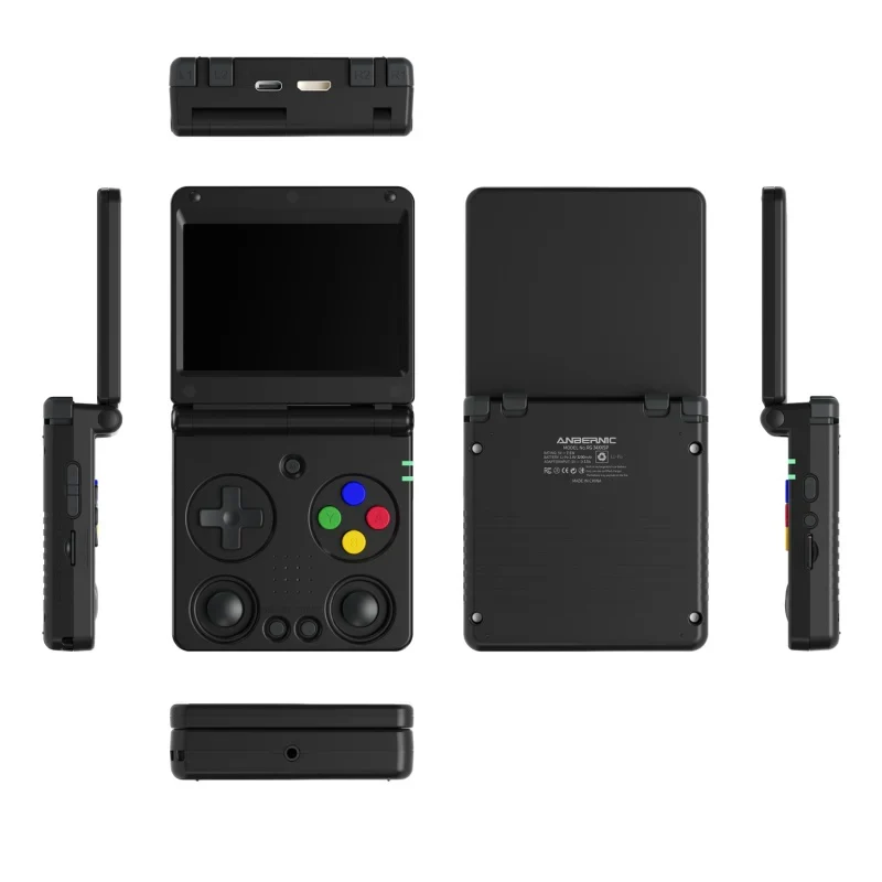 Anbernic RG34XXSP 3.4-Inch Retro Handheld Game Console