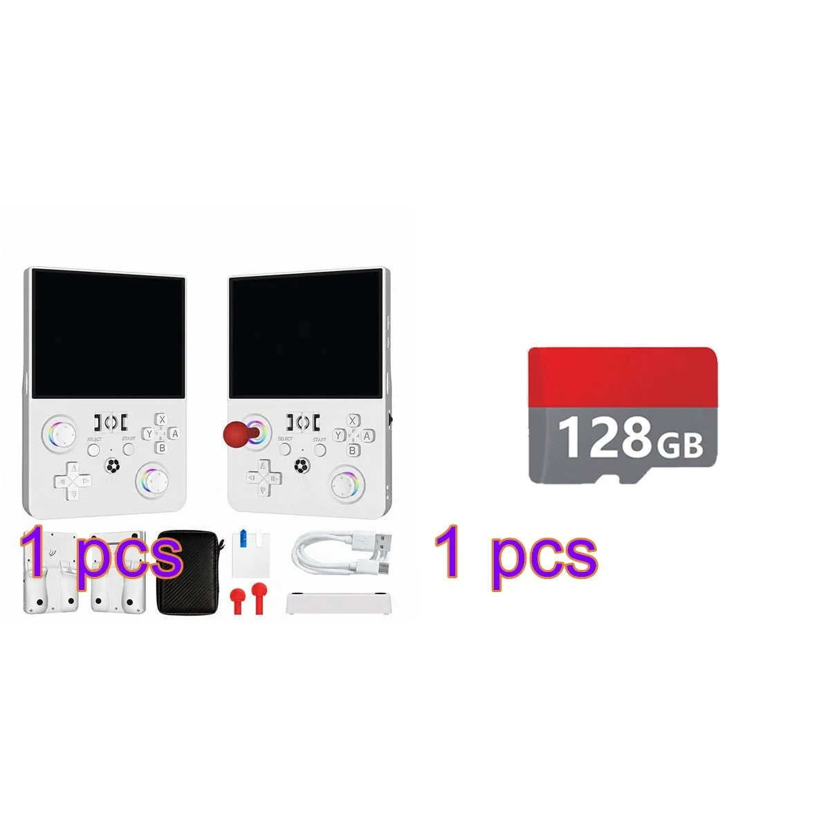 R36MAX2 ArkOS4Clone 4.5-Inch Vertical Open-Source Handheld Game Console