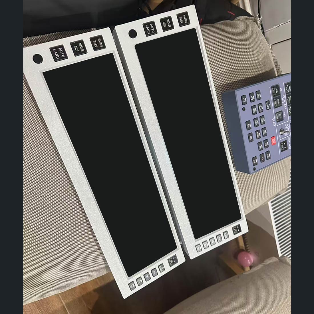 Rowsfire A108 A320/A350/A380 PFD ND ECAM EWD 4-in-1 Flight Display Panel for MSFS 2020/2024 - Windows Home Cockpit Panel(Upgrade Process, Please wait 1-2 months for delivery)