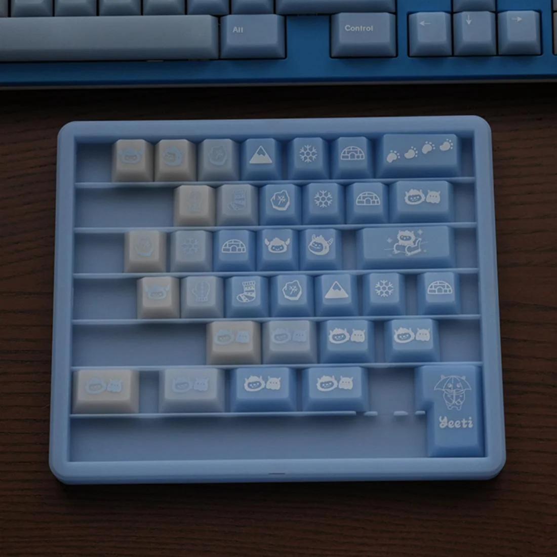 雪人原厂高度 PC 半透明键帽套装