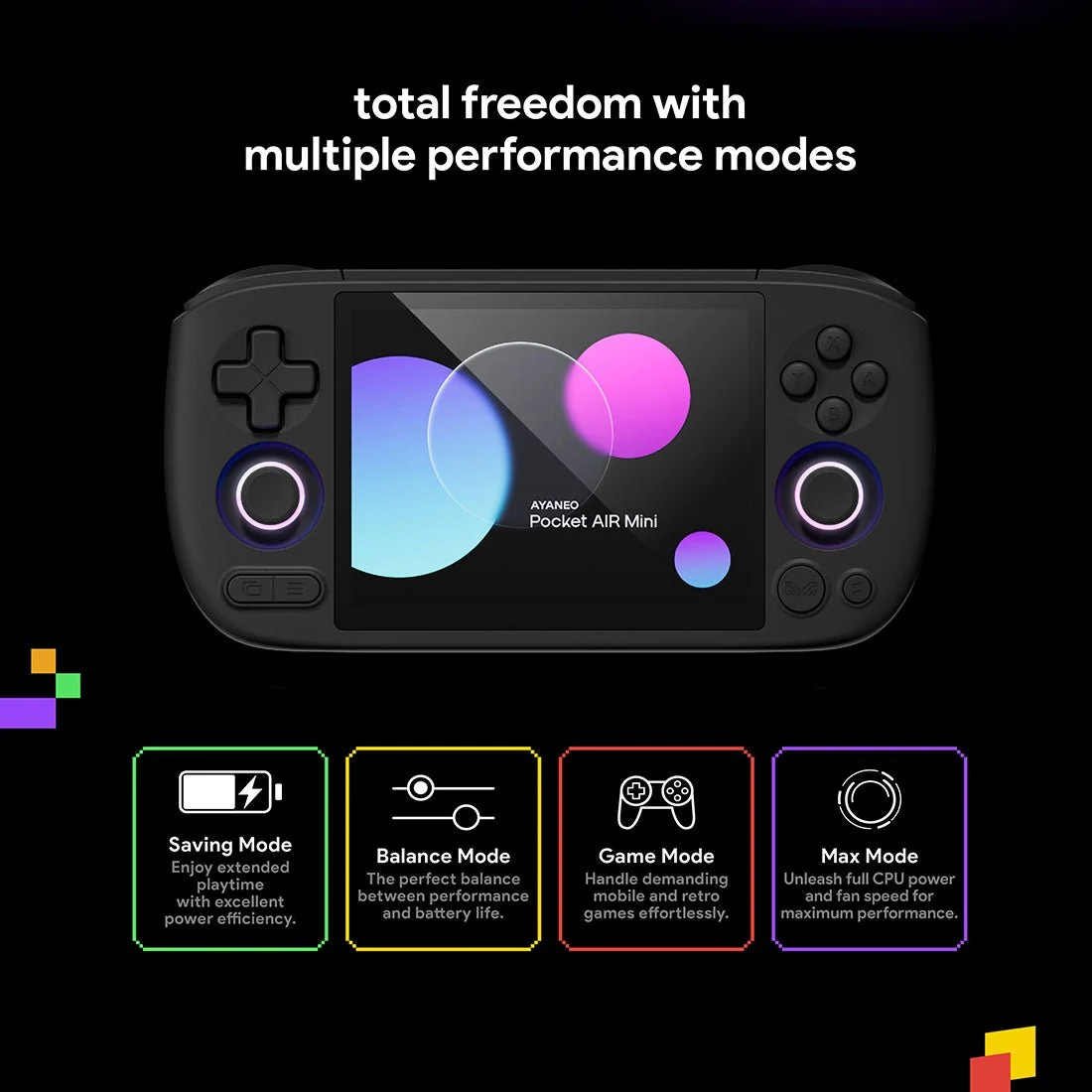 AYANEO Pocket AIR Mini Retro Handheld Game Console