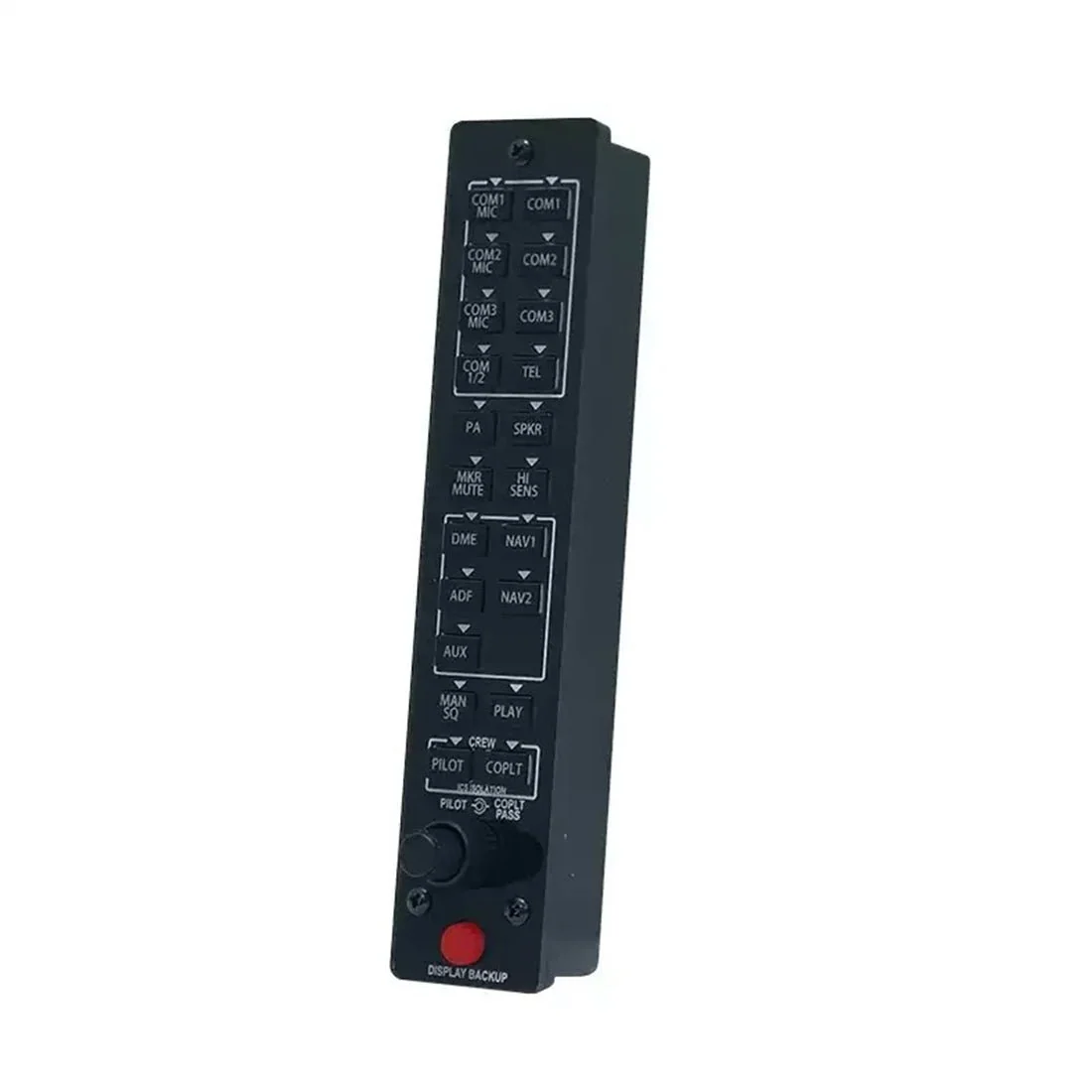 1/1 Scale G1000NXI Integrated Avionics 3-Piece Panel Set (PFD+MFD+Audio) with Mounting Brackets - Compatible with Major Flight Simulators
