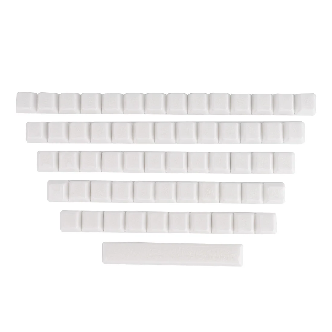 Crackle Ceramic Keycaps Set, OEM Profile 76/114 Keys for Mechanical Keyboard