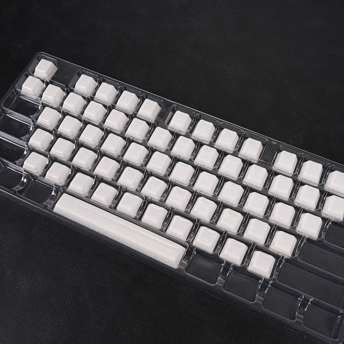 Crackle Ceramic Keycaps Set, OEM Profile 76/114 Keys for Mechanical Keyboard