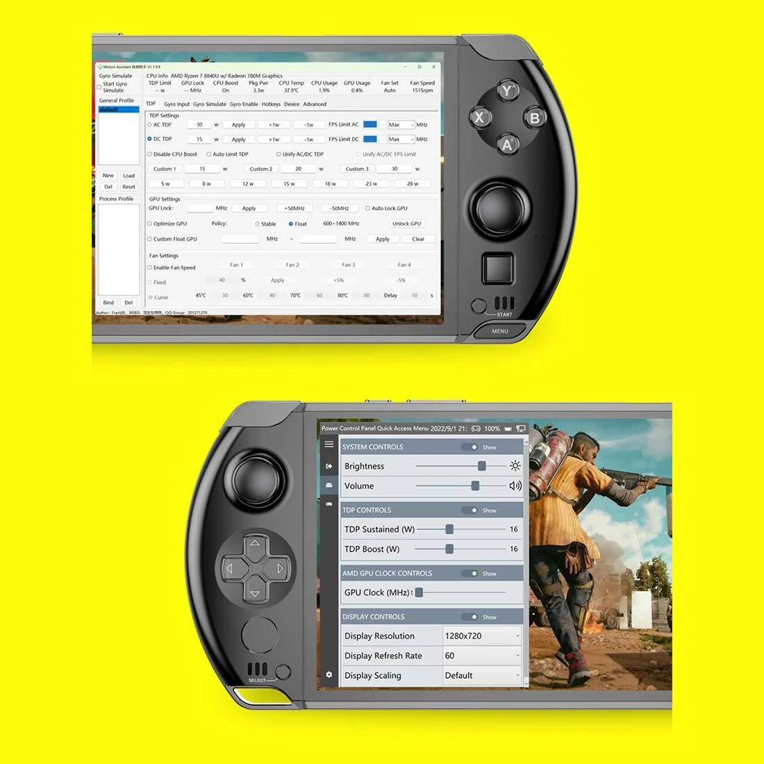 GPD WIN4 2025 8840U 6-Inch Windows 11 Handheld Game Console