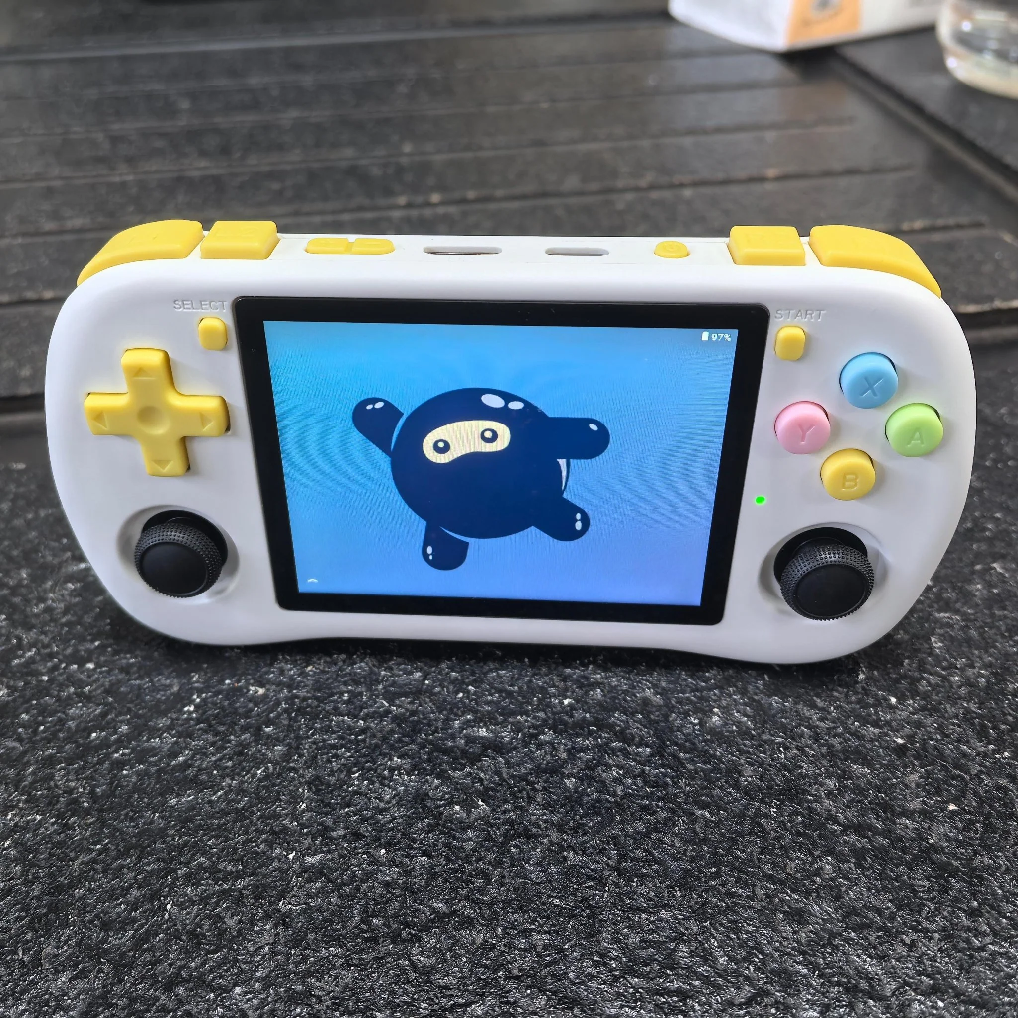 Powkiddy X35H 3.5-Inch IPS 屏幕 横版掌上游戏机