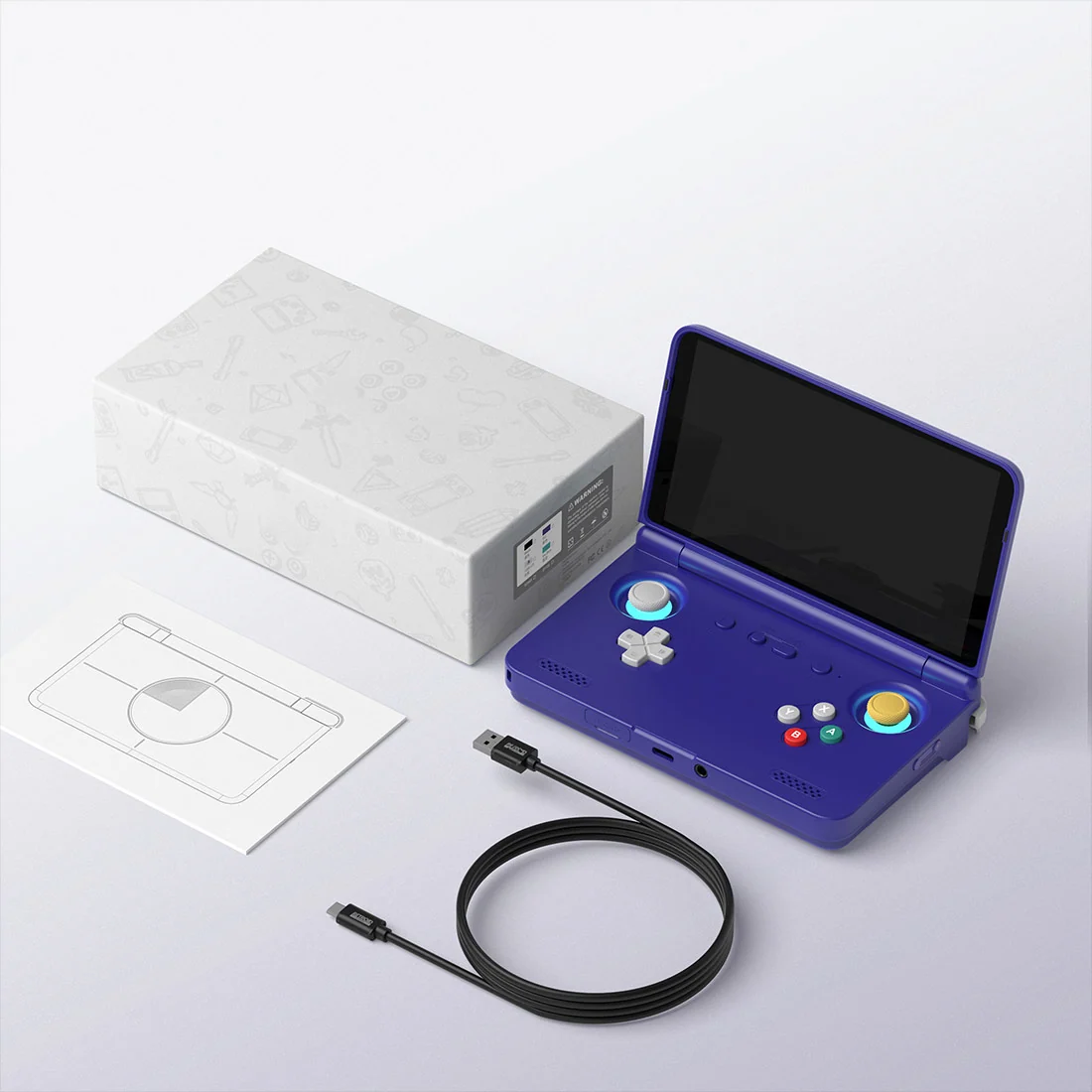 Retroid Pocket Flip 2 SD865 5.5-Inch Retro Handheld Android Game Console