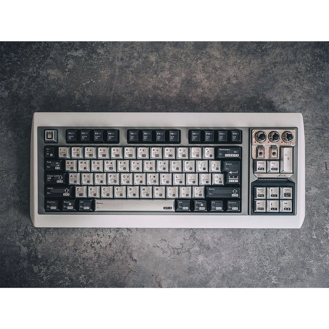 Original-Profile Parametric Aluminum Alloy Keycaps for Wooting ROG Azoth