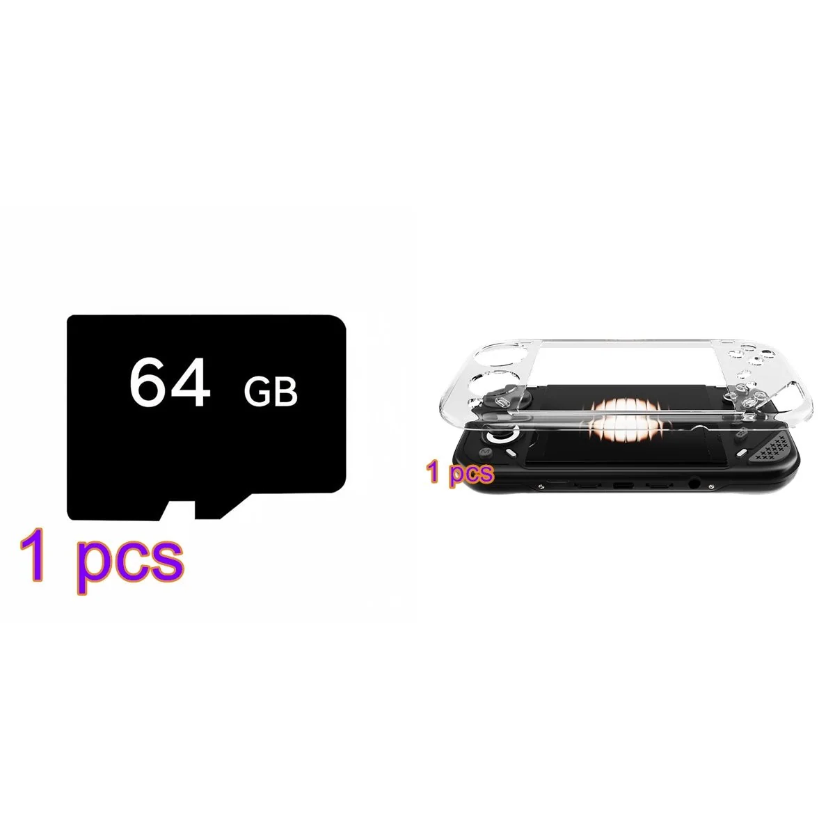 MINILOONG Pocket 1 4-Inch IPS 4:3 Display Open-Source Retro Handheld Game Console