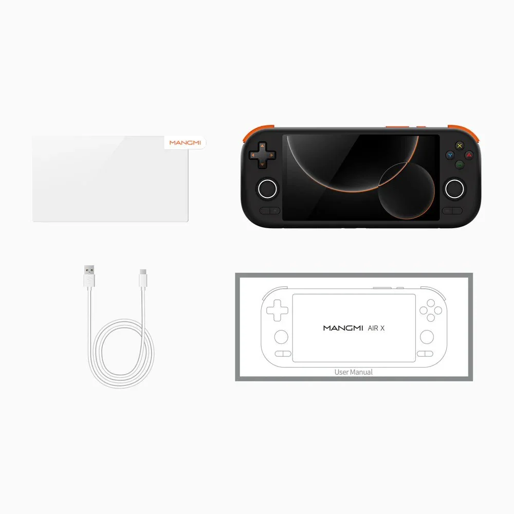 MANGMI AIR X 5.5-Inch 1080P WIFI Retro Handheld Game Console with Qualcomm Snapdragon Processor(Ships in about 7 days)