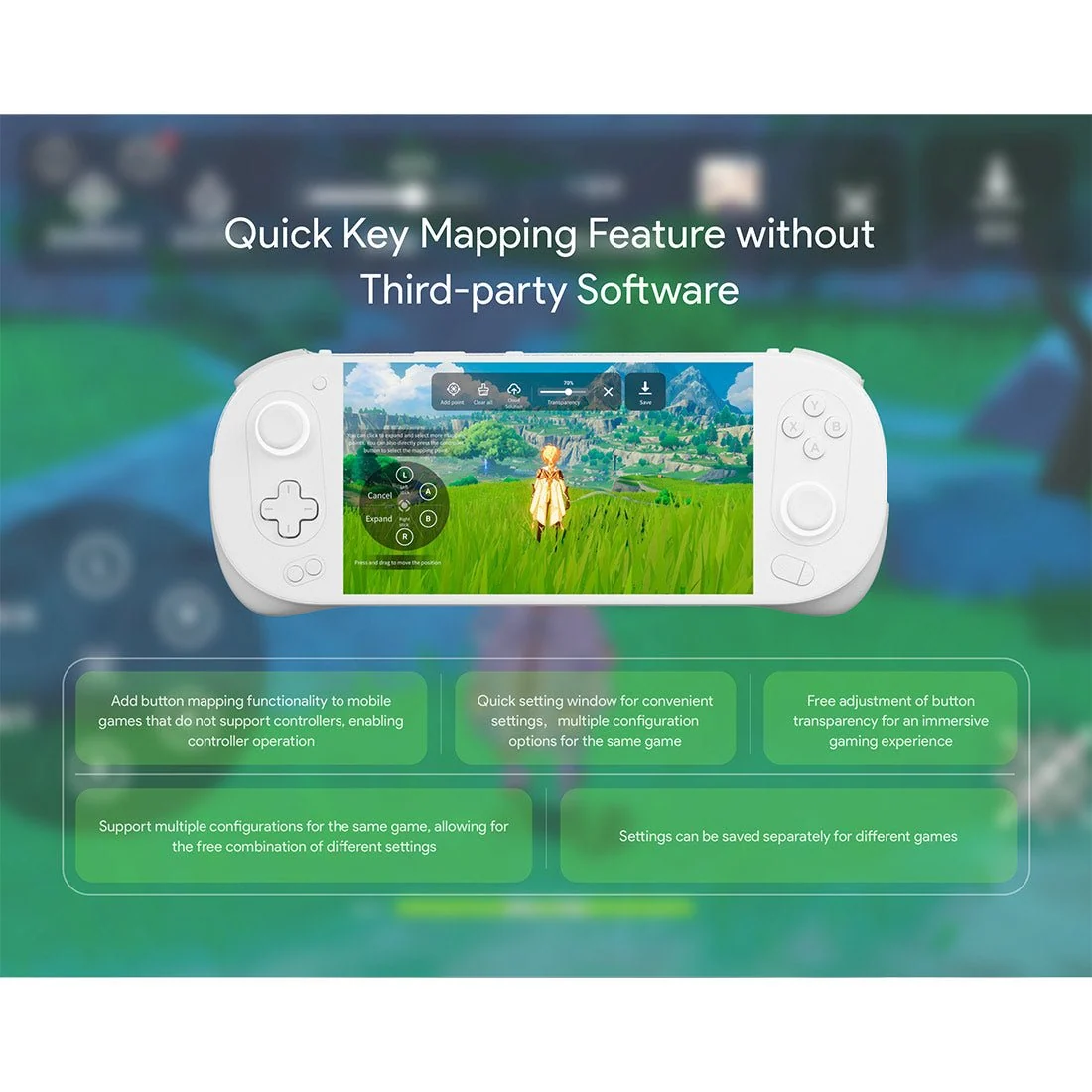 AYANEO Pocket EVO G3XG2 7-Inch Retro Handheld Android Game Console