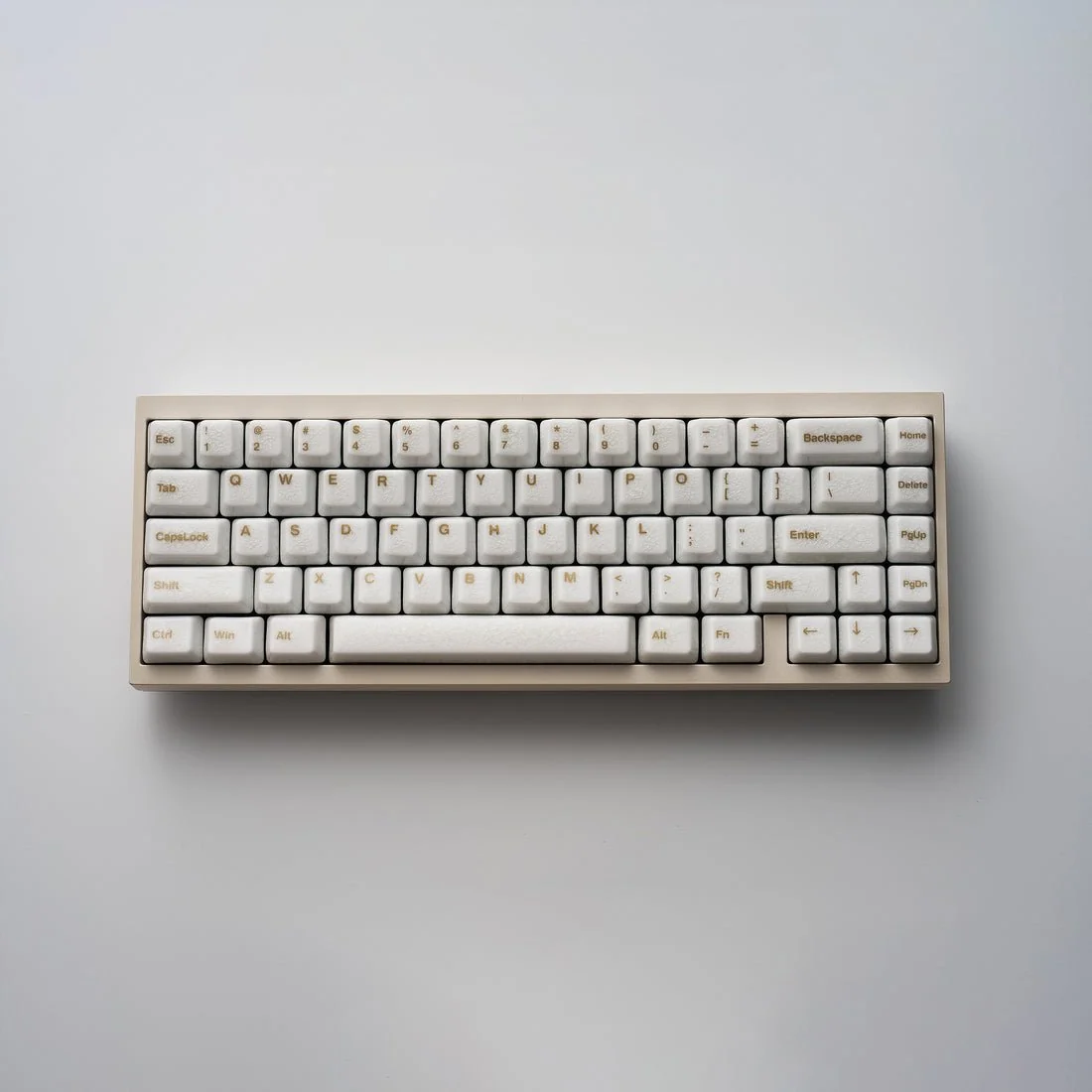 Crackle Ceramic Keycaps Set, OEM Profile 76/114 Keys for Mechanical Keyboard