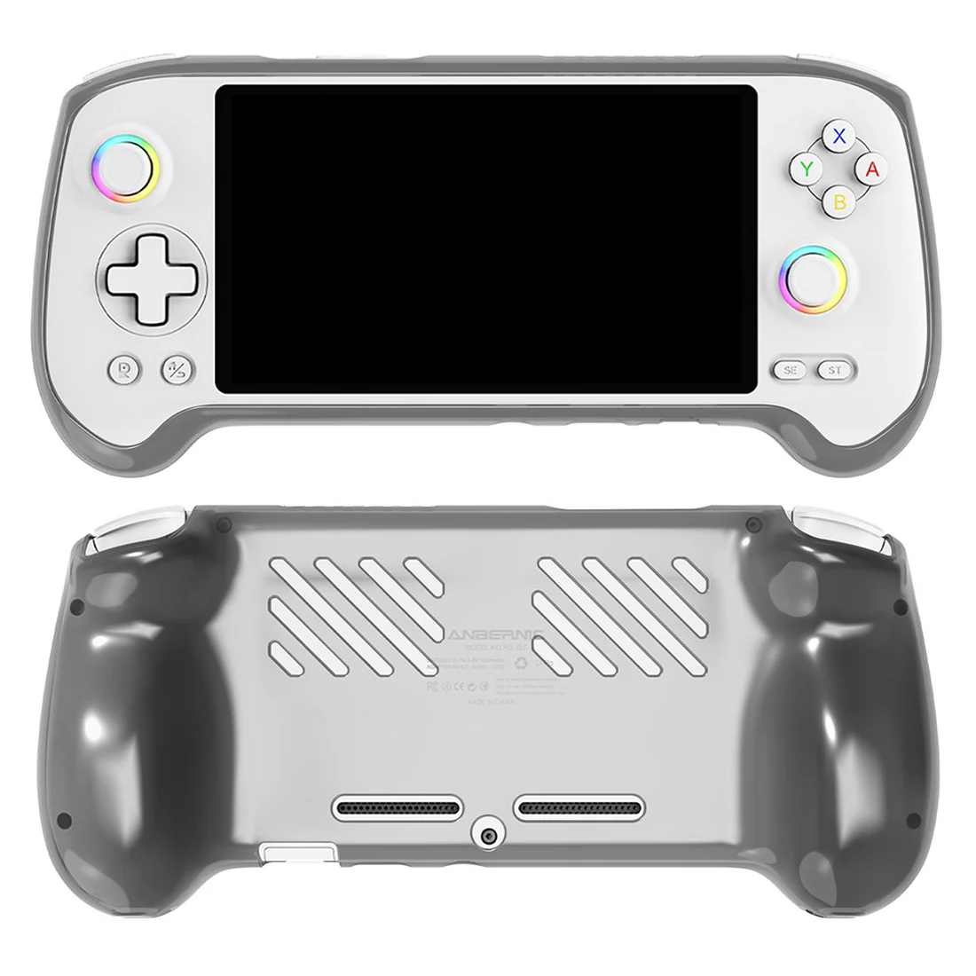 Anbernic RG557 Protective Case & Anbernic RG556 Clear Soft Silicone Protective Case