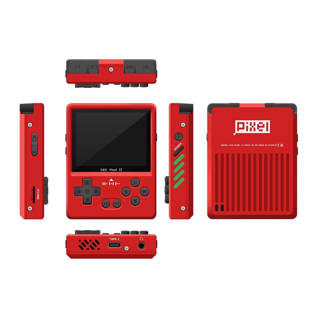 GKD PIXEL 2 2.4-Inch 金属便携掌上游戏机