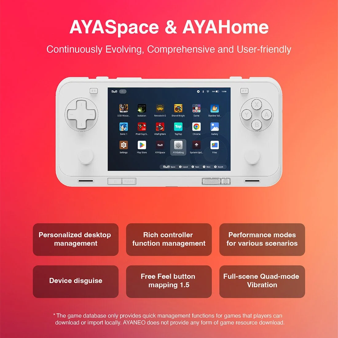 AYANEO Pocket ACE Retro Handheld Android Game Console