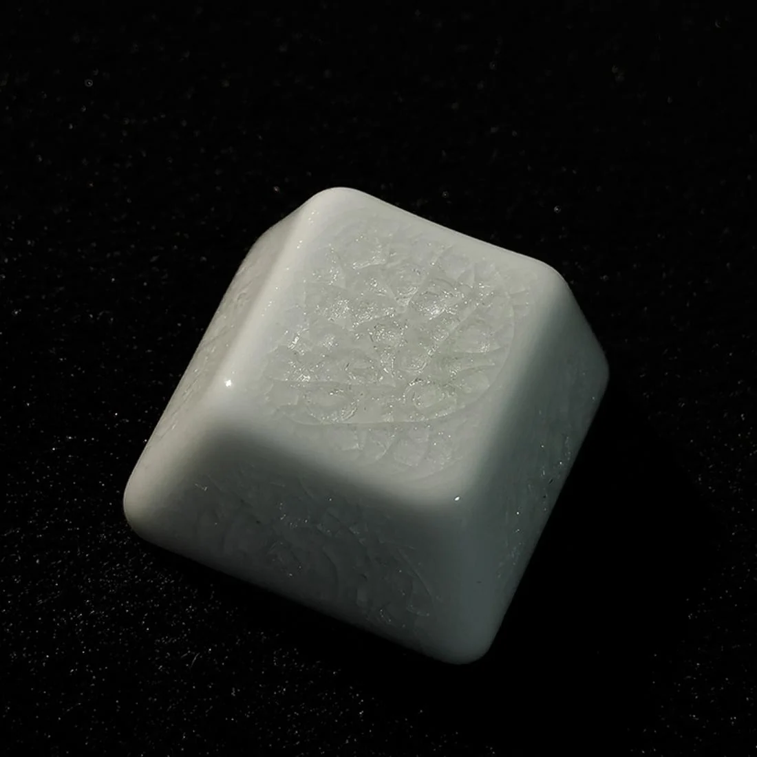 Crackle Ceramic WASD Keycaps/6.25U Spacebar Keycap - Original-Profile