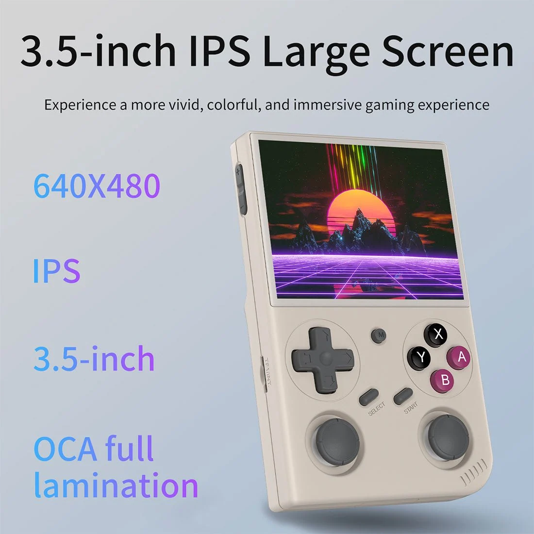 BATLEXP G350 Ark OS 3.5-Inch 竖版复古掌上游戏机