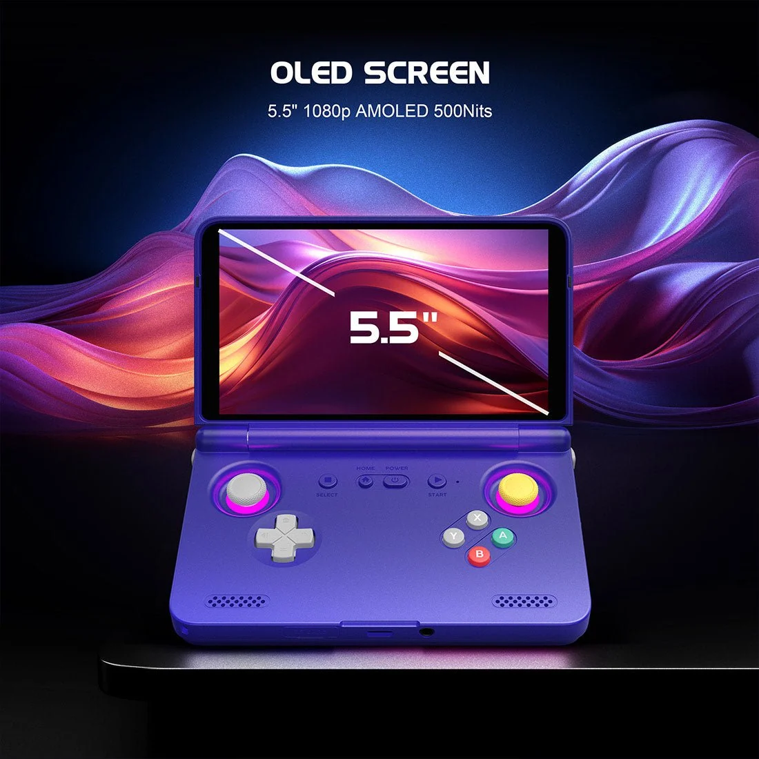 Retroid Pocket Flip 2 SD865 5.5-Inch Retro Handheld Android Game Console