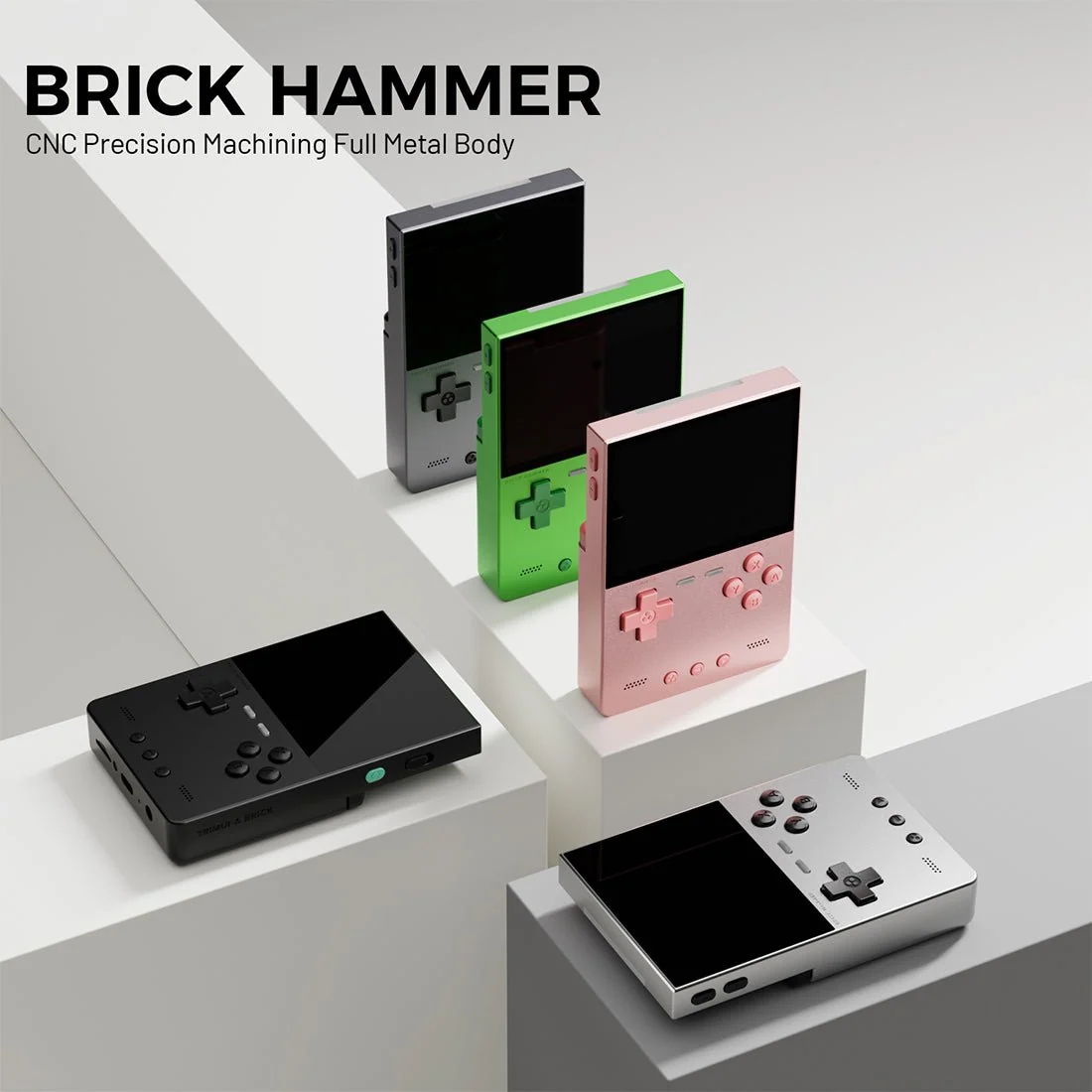 TRIMUI BRICK HAMMER 金属复古掌上游戏机