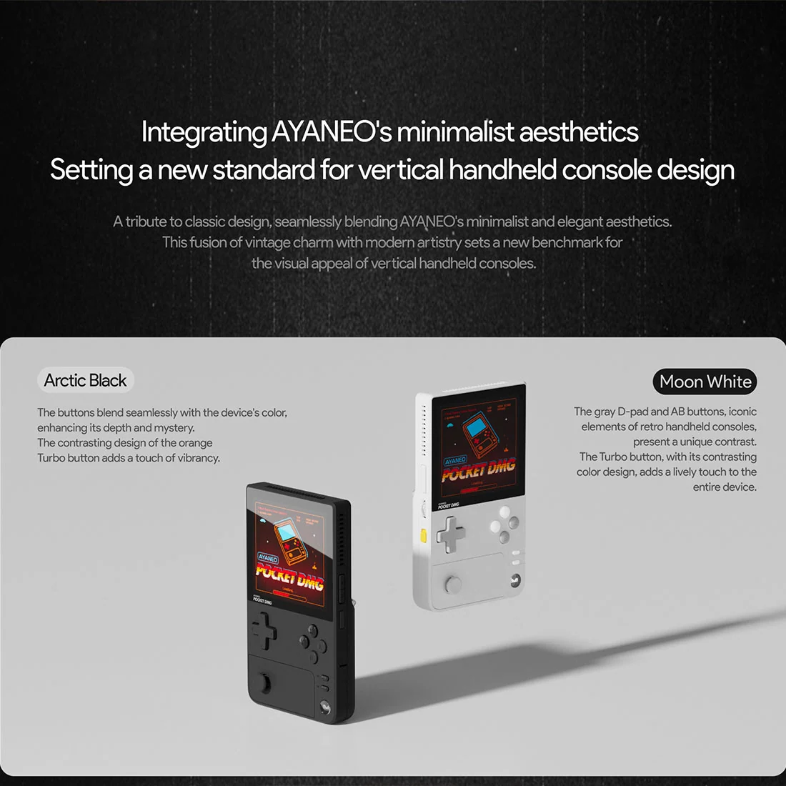AYANEO Pocket DMG 3.92-Inch Retro Handheld Android Game Console