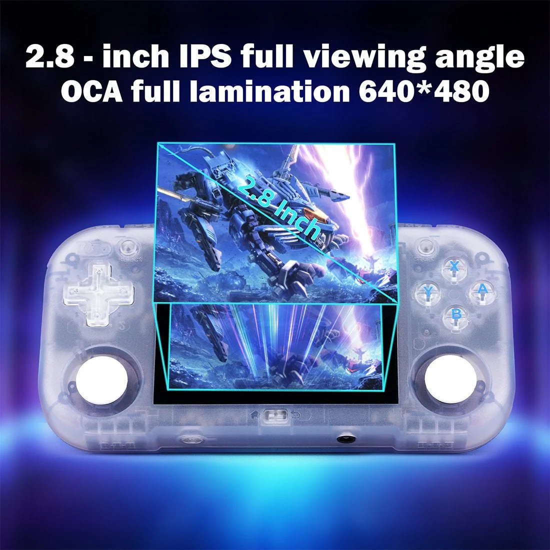 MagicX Mini Zero 28 V2 2.8-Inch Retro Handheld Android Game Console