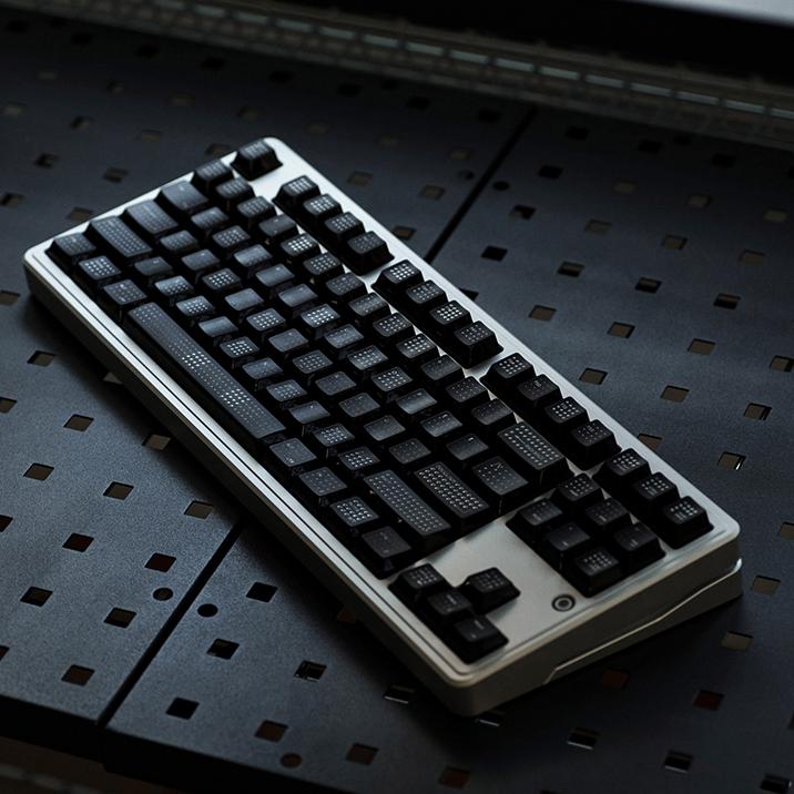 Polka Dot Matte Fog Original-Profile 1.7 mm Thick Keycaps