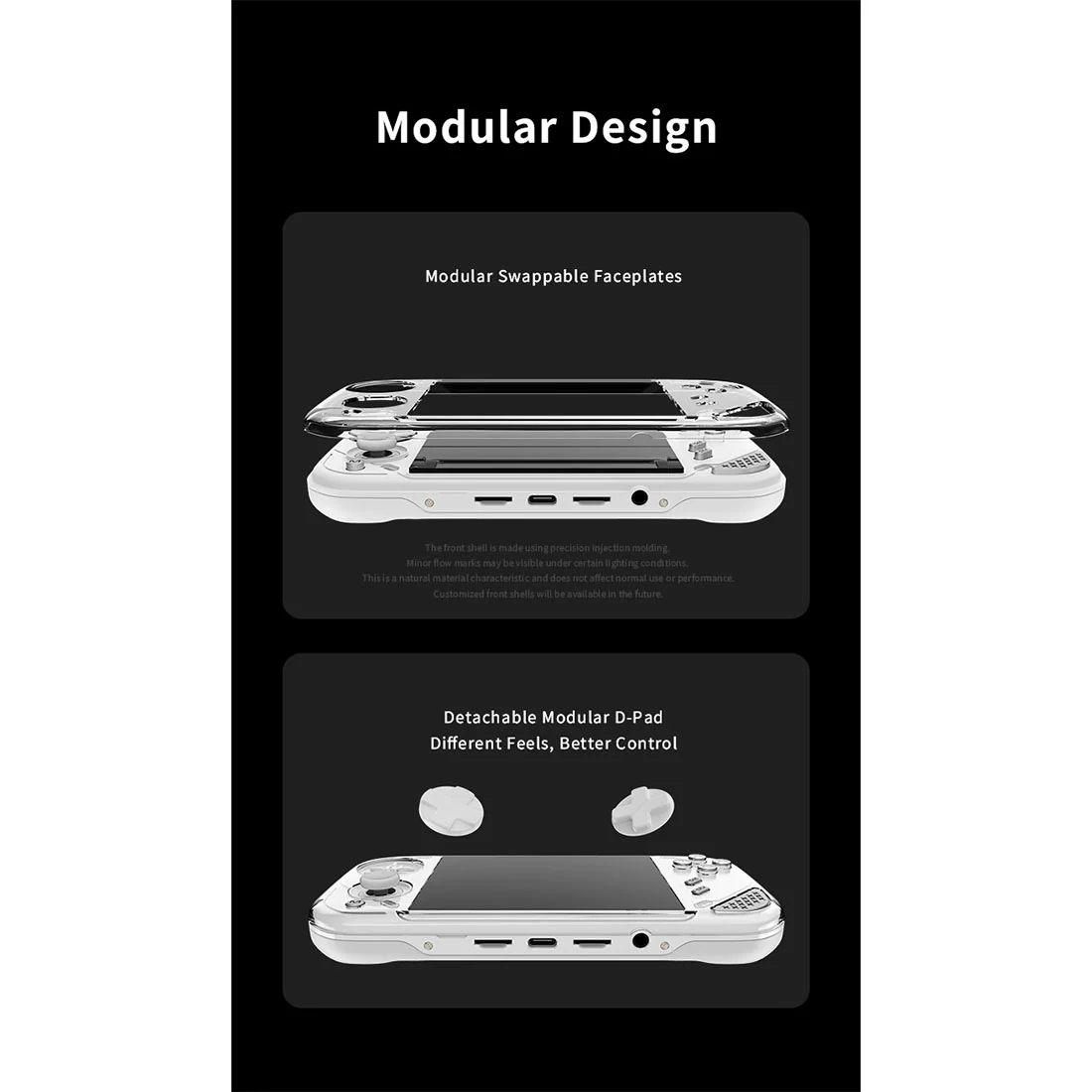 MINILOONG Pocket 1 4-Inch IPS 4:3 Display Open-Source Retro Handheld Game Console