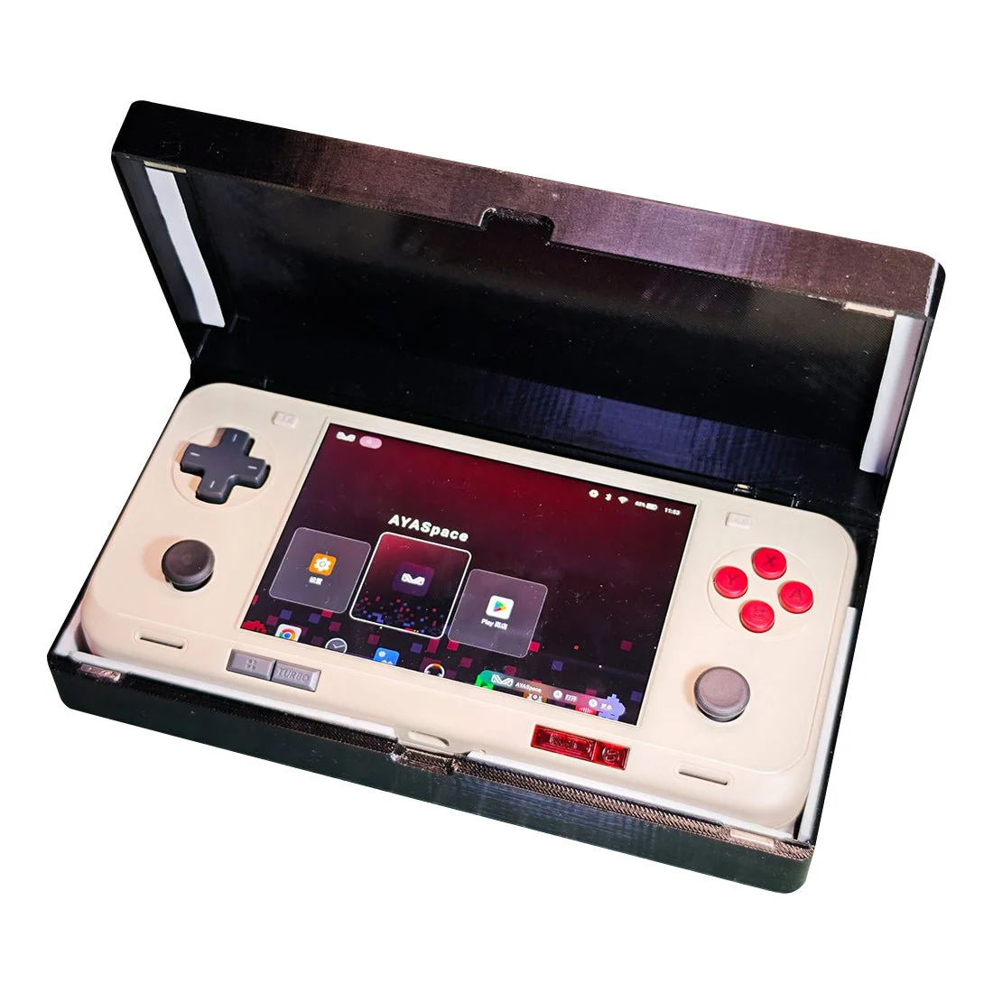 适用于 AYANEO Pocket ACE 掌上游戏机的磁吸硬壳收纳包