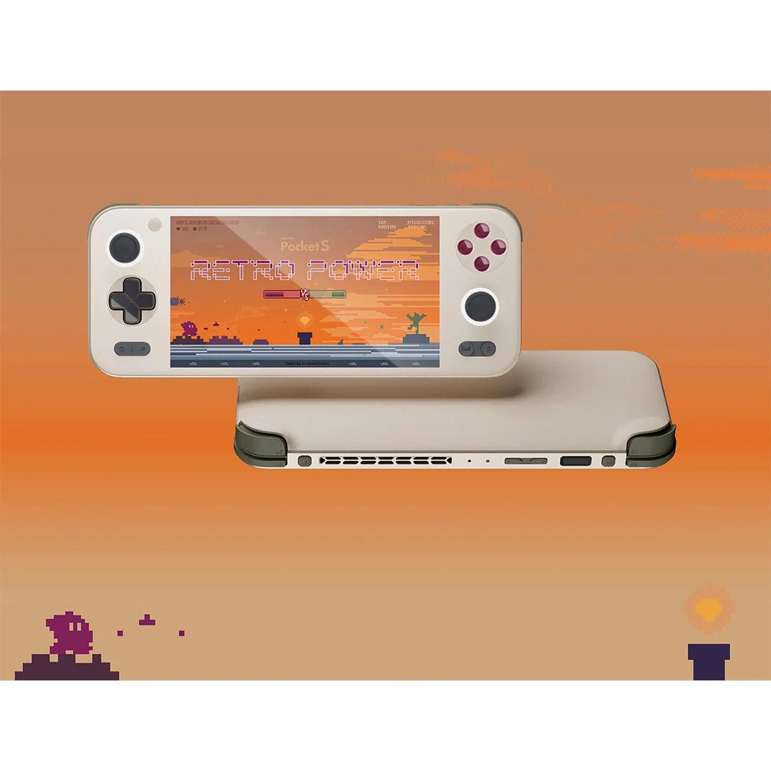 AYANEO Pocket S G3XG2 6-Inch 1080P Retro Handheld Android Game Console
