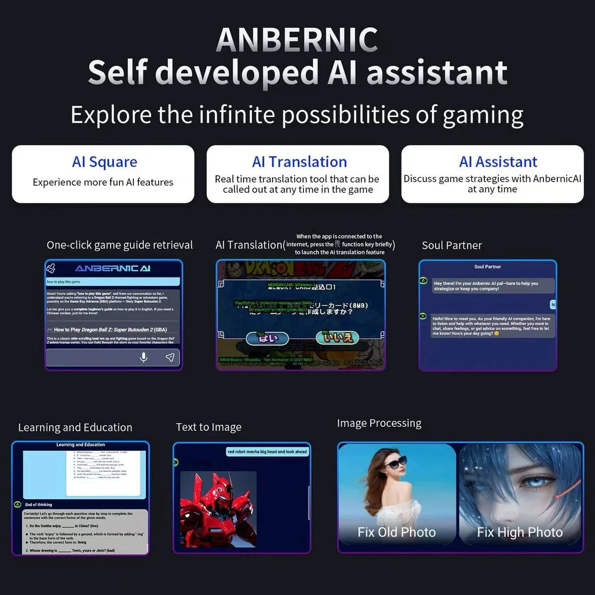 Anbernic RG477M Android Retro Handheld Game Console