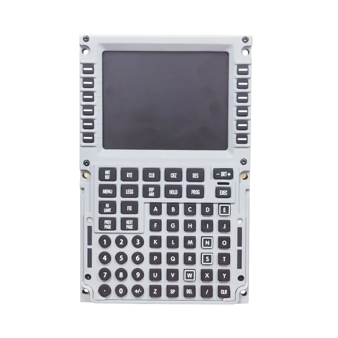 1/1 Scale Metal B737 CDU Home Cockpit Panel Compatible with MSFS 2020/2024, Prepar3D, X-Plane