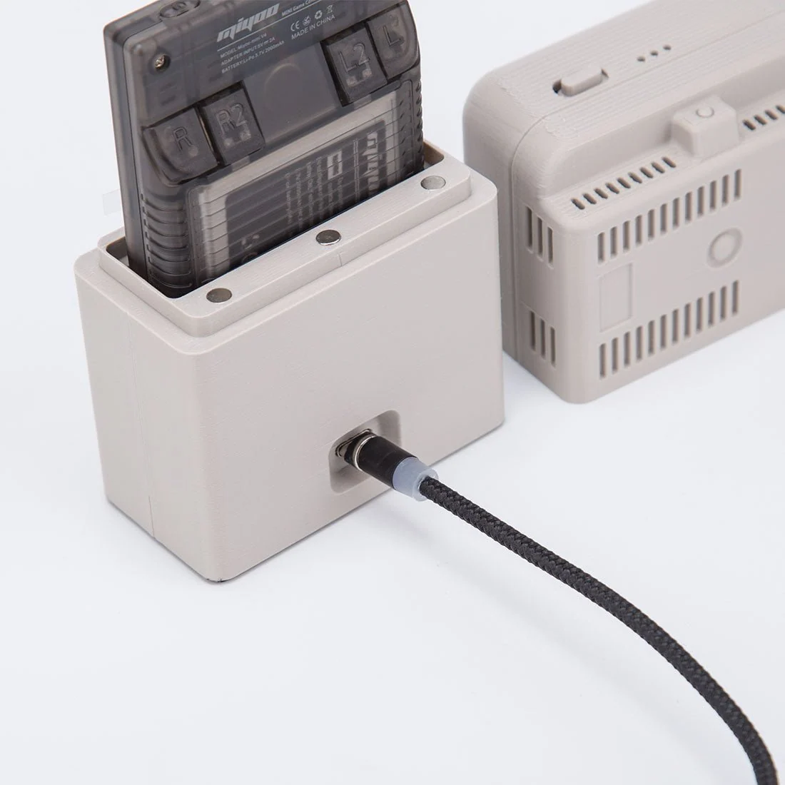 Miyoo mini/miyoo mini V4 3D打印磁吸复古电视充电底座