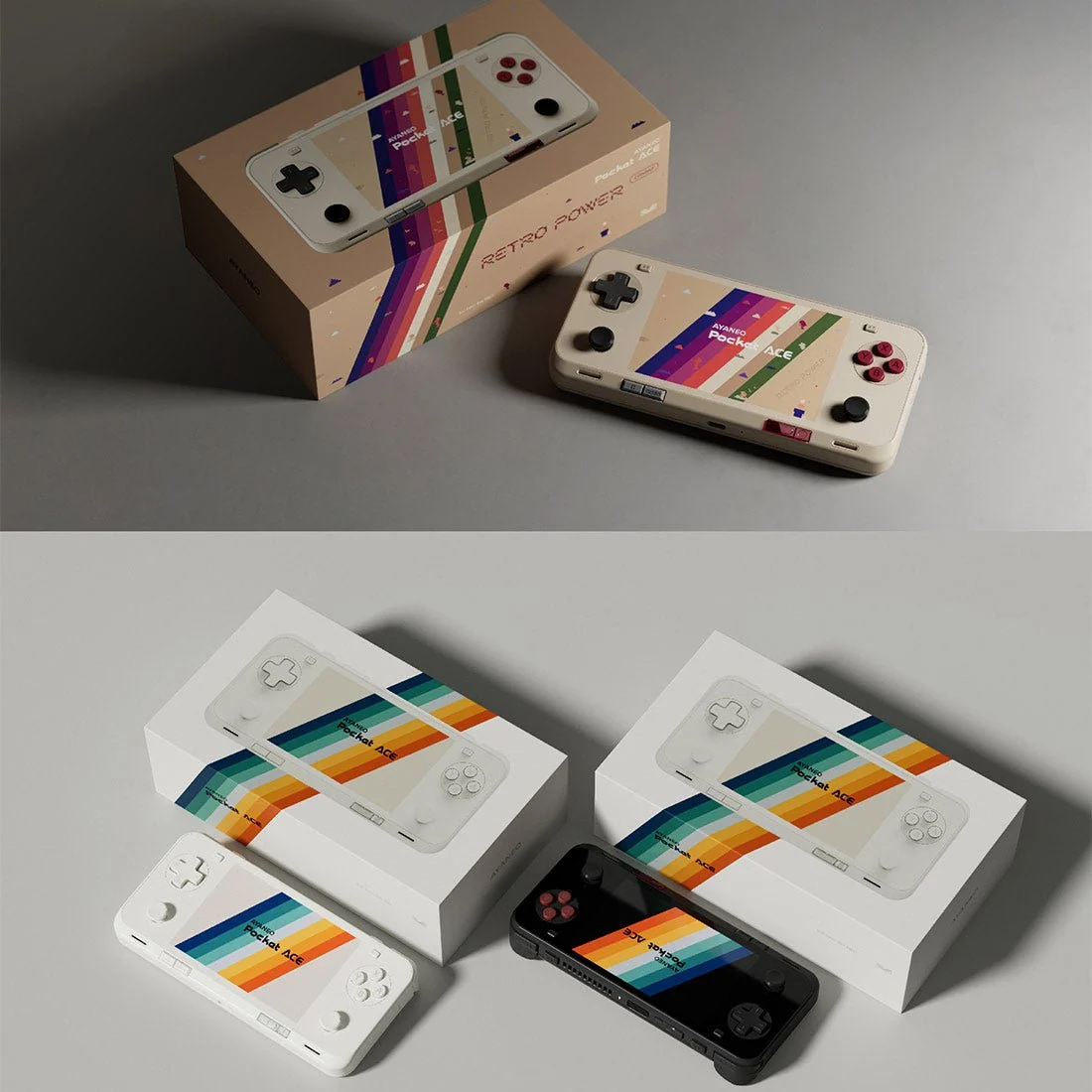 AYANEO Pocket ACE Retro Handheld Android Game Console
