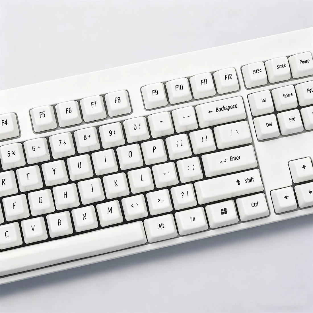 Ceramic Keycaps, 87/114 Key OEM Profile Keycap Set