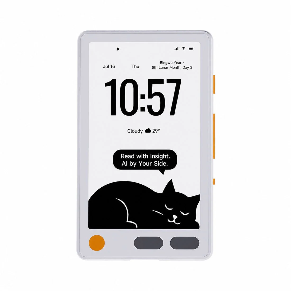 Metalio E-INK4 AI 电子阅读器，电子墨水触屏