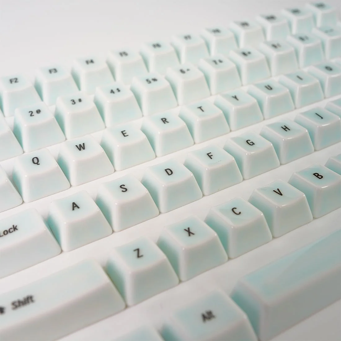 Ceramic Keycaps, 87/114 Key OEM Profile Keycap Set