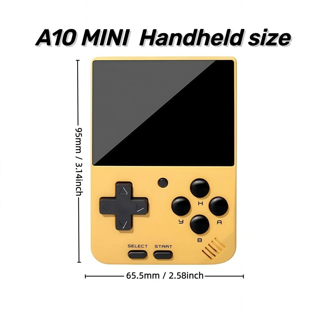 A10MINI 2.8-inch / A10MINI V4 3-Inch Retro Vertical Handheld Console with WiFi Wireless Connectivity