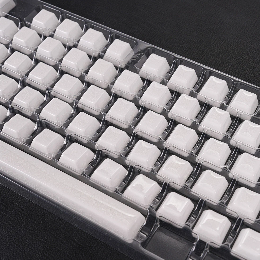 Crackle Ceramic Keycaps Set, OEM Profile 76/114 Keys for Mechanical Keyboard